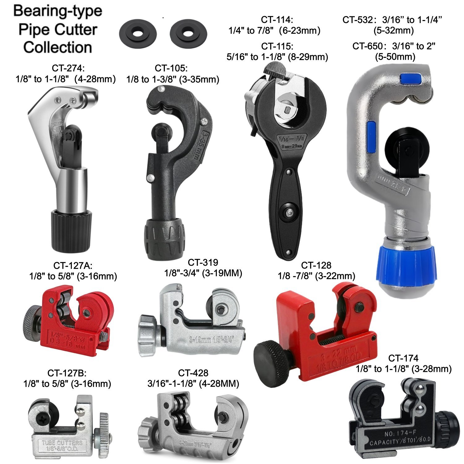 เครื่องตัดท่อแบบแบริ่ง แบบหมุน - Pipe Cutter Ratchet บทวิจารณ์และราคา