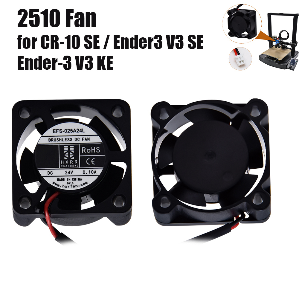 พัดลมลูกปืน 2510 สำหรับเครื่อง - Creality Printer Ender 3 V3 บทวิจารณ์และราคา