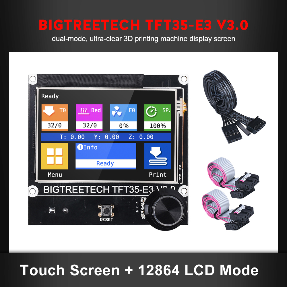 หน้าจอ: BIGTREETECH TFT35 E3 V - Creality Printer Ender 3 V3 บทวิจารณ์และราคา