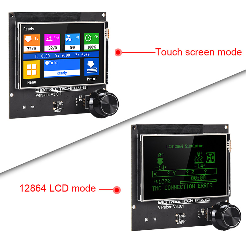 หน้าจอ: BIGTREETECH TFT35 E3 V - Creality Printer Ender 3 V3 บทวิจารณ์และราคา