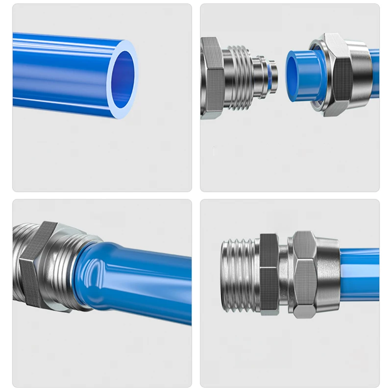 ทองแดงอุปกรณ์นิวเมติก Air FITT - Compression Fitting Brass บทวิจารณ์และราคา