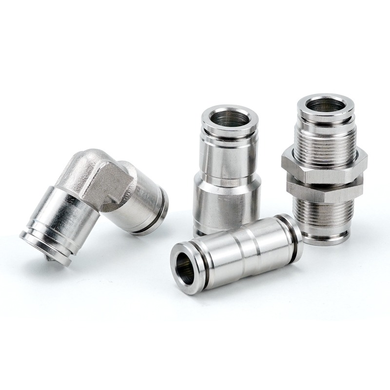 ข้อต่อเร็วแบบนิวเมติกโลหะสแตนเ - Compression Fitting Brass บทวิจารณ์และราคา