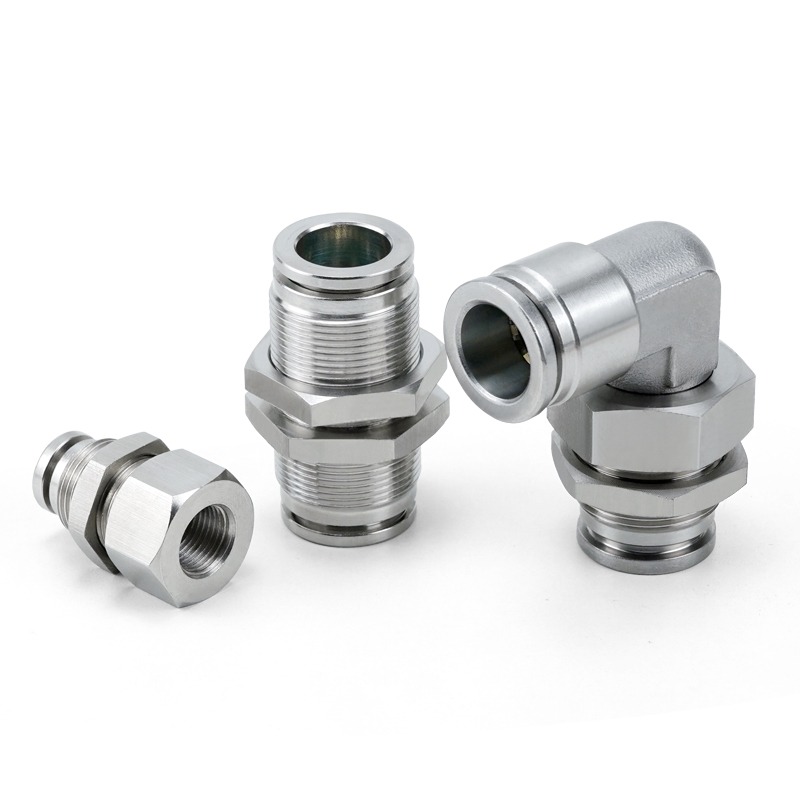 ข้อต่อเร็วแบบนิวเมติกโลหะสแตนเ - Compression Fitting Brass บทวิจารณ์และราคา