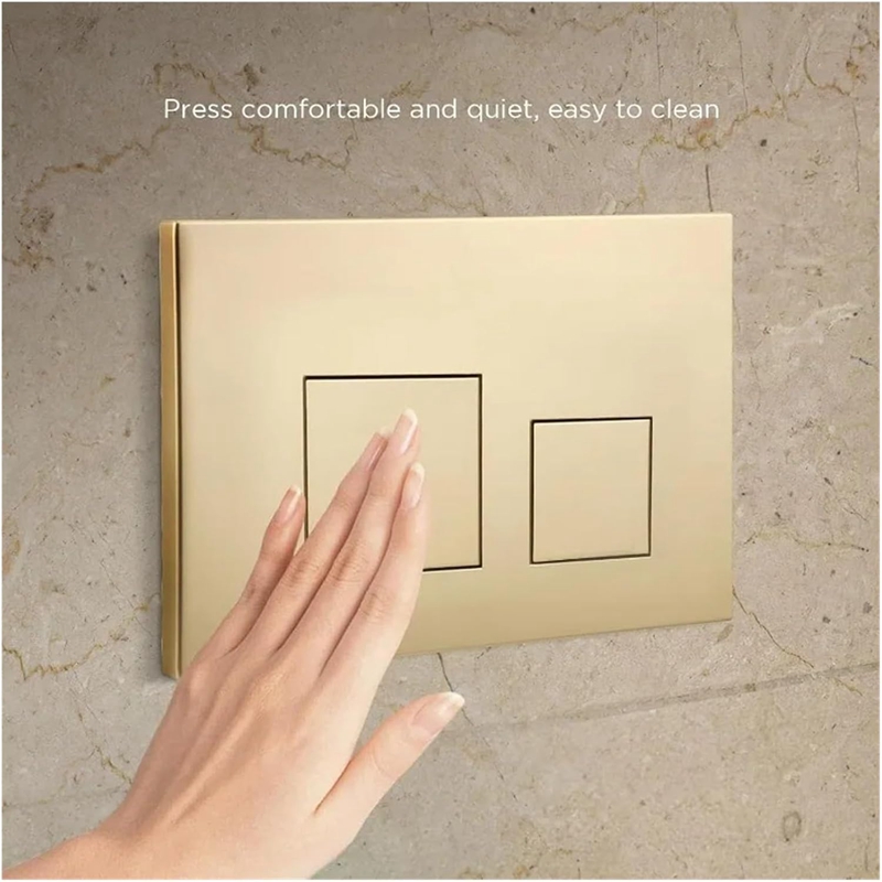 แผ่นปุ่มกดแบบฝังผนังสำหรับติดต - Toilet Fill Valve บทวิจารณ์และราคา