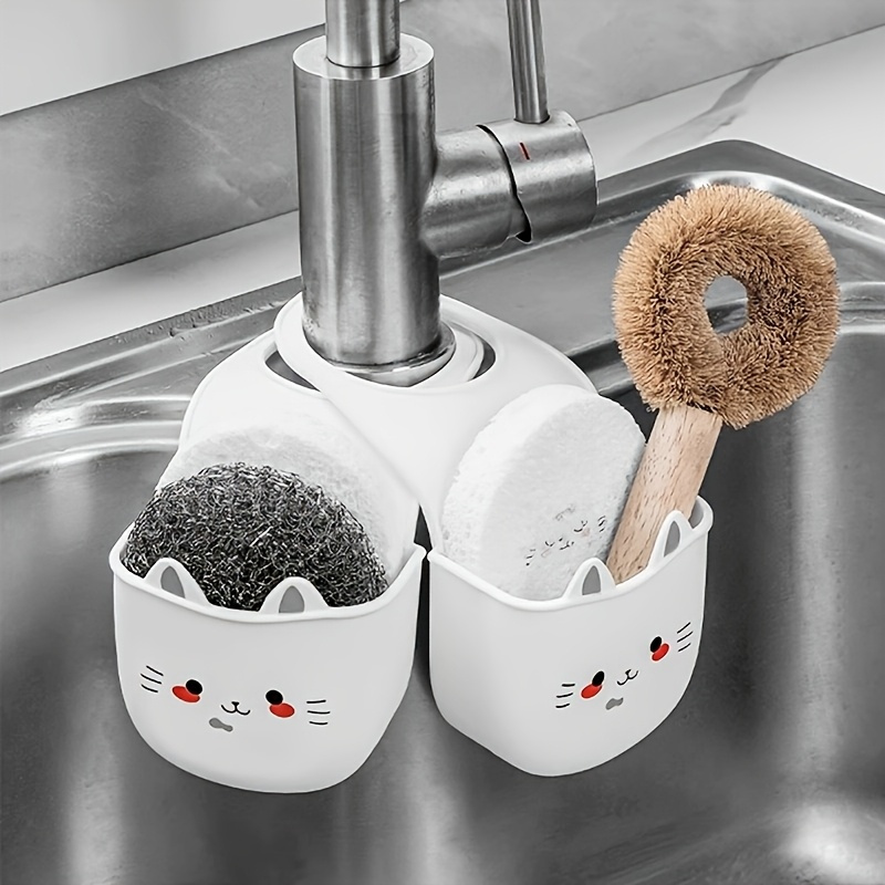 ตะกร้าใส่ของรูปแมวการ์ตูนแบบนุ - Silicone Tap Washer บทวิจารณ์และราคา