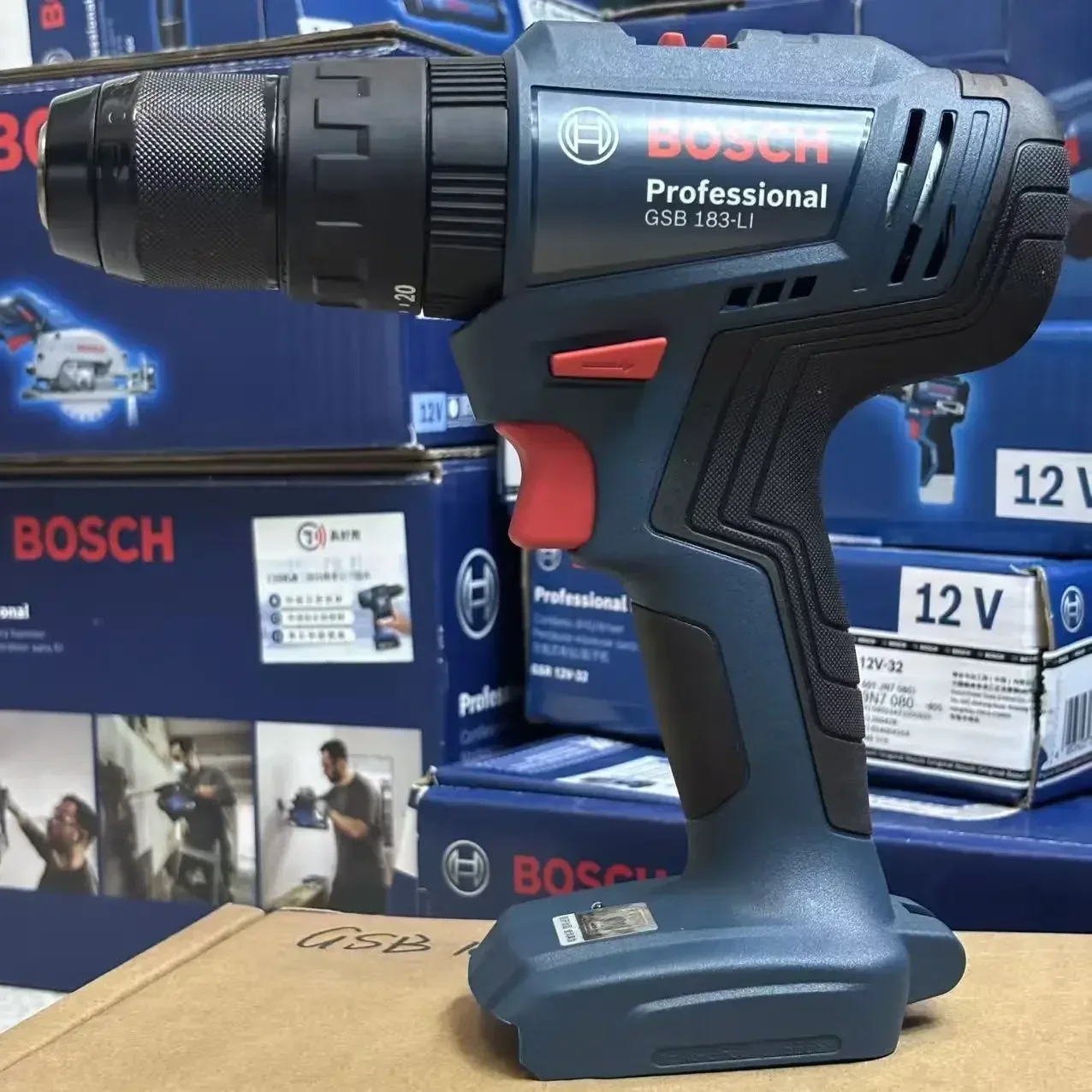 สว่านกระแทกไร้แปรงถ่าน Bosch G - Bosch Drill Gsb 18V บทวิจารณ์และราคา